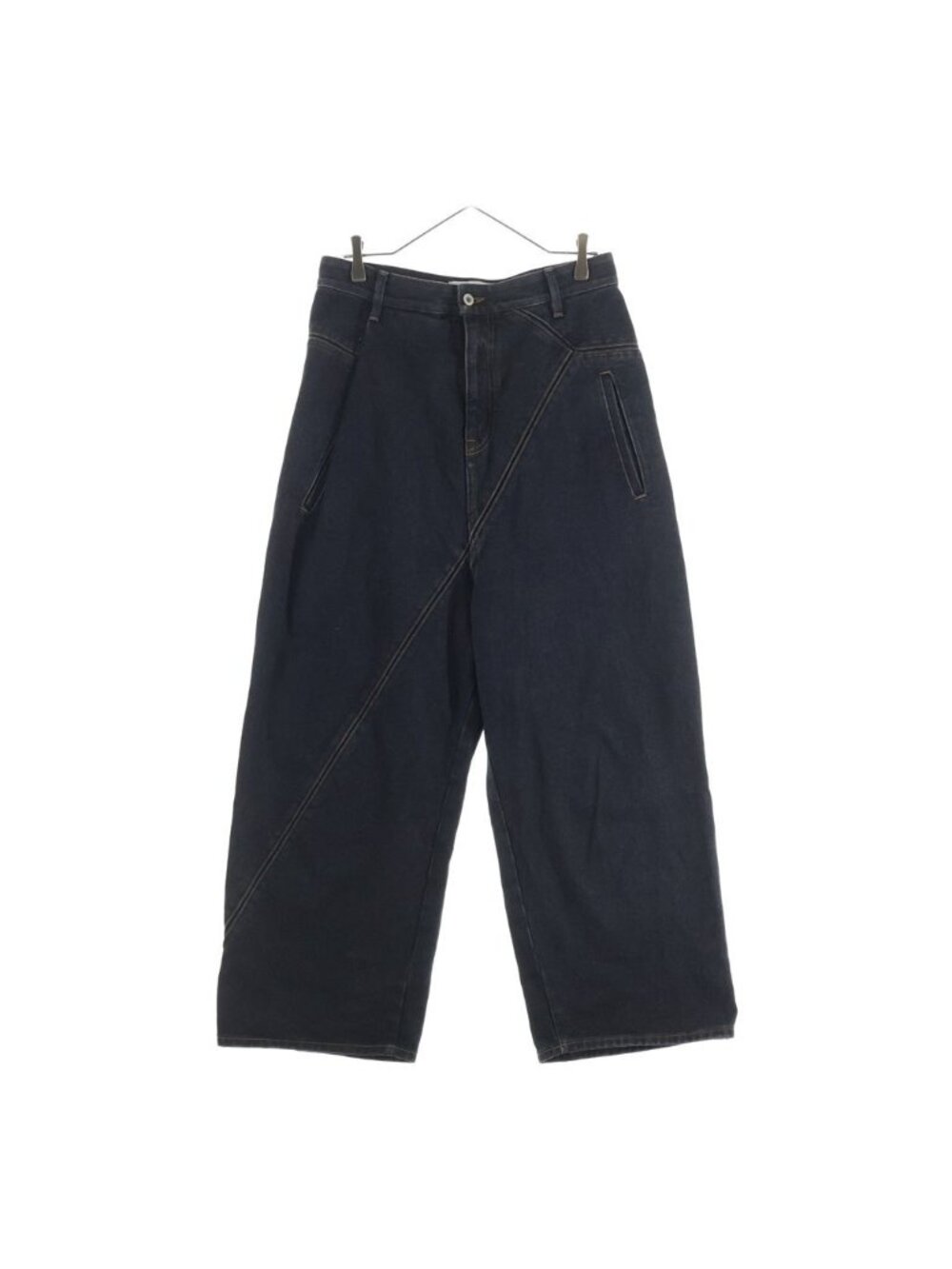 Loewe Puzzle Jeans Asymmetric Stitch Pants